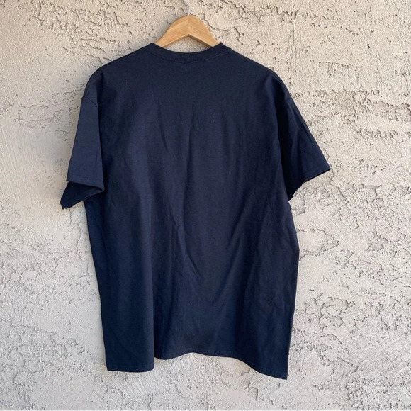 NWT Nirvana Men’s Black Smiley Face 90s Grunge Rock Band Tee Shirt Size X-Large - Picture 5 of 5